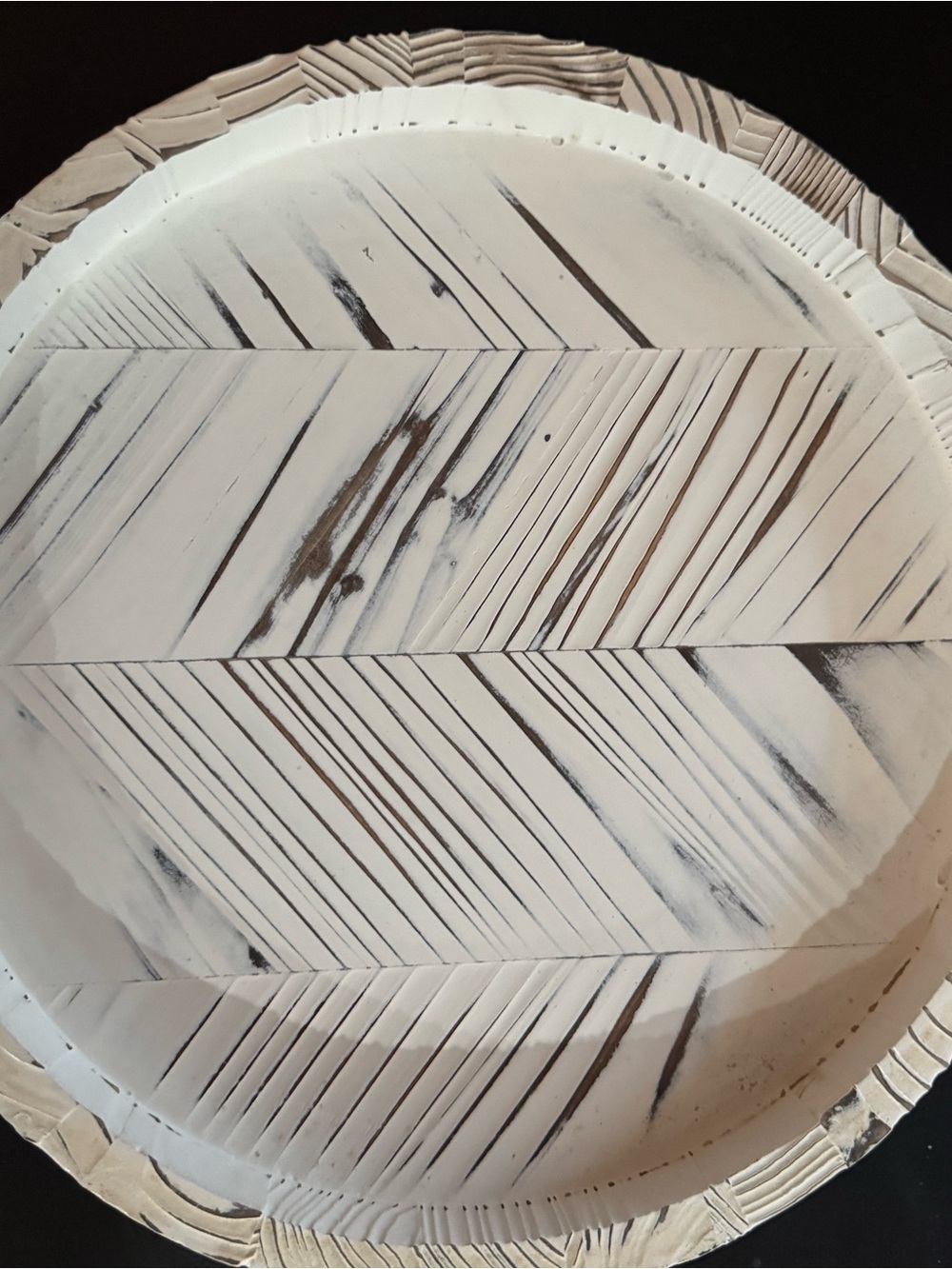New rustic lazy Susan